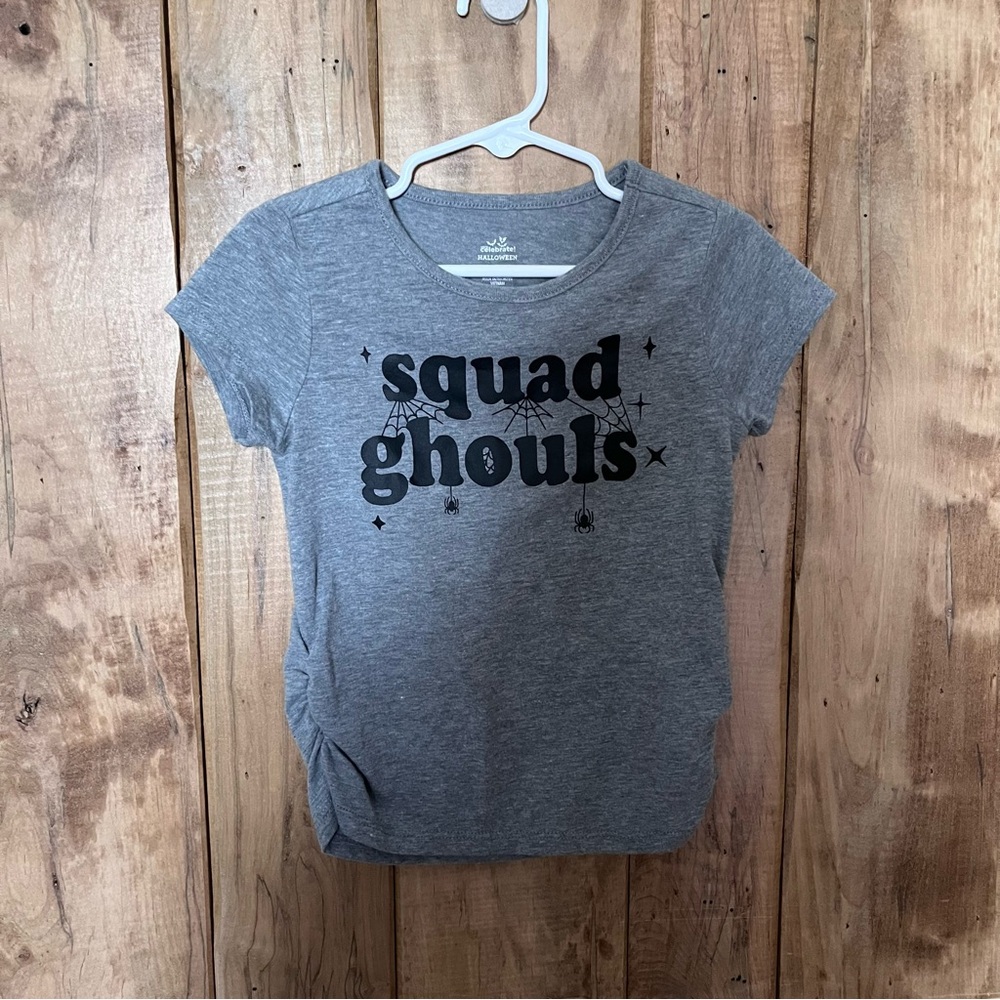 Gray Squad Ghouls Kids Shirt
